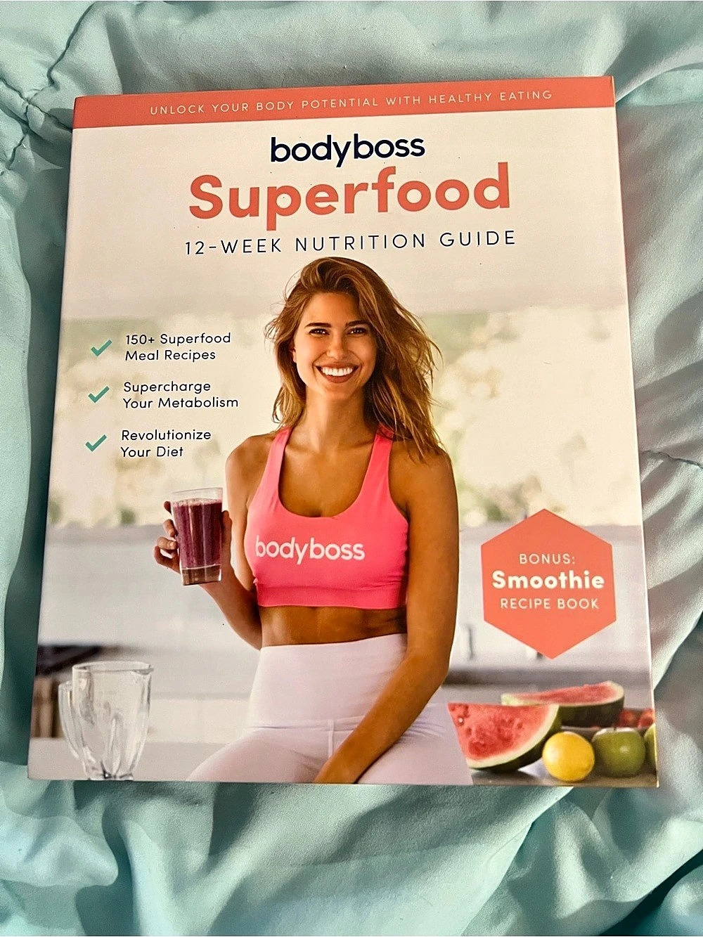 bodyboss Superfood 12-Week Nutrition Guide 12-Week Nutrition Guide Cookbook Set